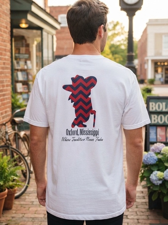 Comfort Colors Other - Ole Miss Oxford, Mississippi Colonel Reb Graphic Tee
